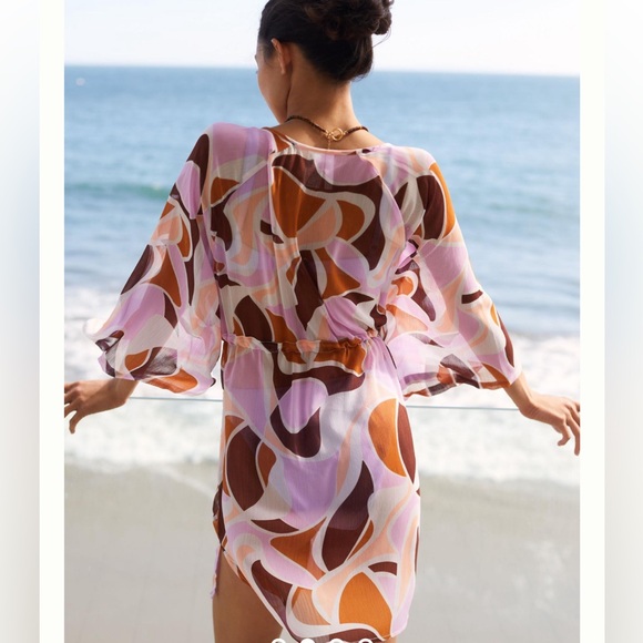 NWT Sanctuary Anthropologie Swim Beach Cover Up Size L - Picture 5 of 16